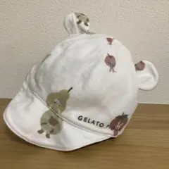 GELATO PIQUE くま　ベビー帽子 46-48cm