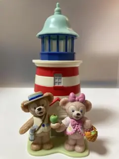 TDS ダッフィー＆シェリーメイ　ケープコッド× スプリングヴォヤッジ　小物入れ