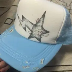 メッシュキャップ　リメイク