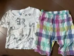 ドラえもん シャツ 半袖 半ズボン セット売り まとめ売り 90サイズ