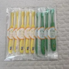 【最終値下げ】　新品未使用　子供用歯ブラシ　9本まとめ売り