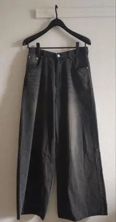 FREAK'S STORE ¥5,995 ワイドフレアシルエット デニムパンツ