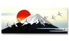 新品未使用　永楽屋RAAK 富士と鶴　手ぬぐい
