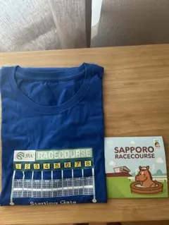 未使用　JRA Ｔシャツ&入浴剤　ブルー　青