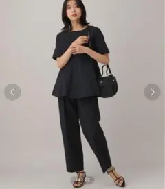 バンヤードストーム セミ ワイドパンツ 撥水パンツ 接触冷感 ブラック M
