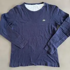 Lacoste ネイビー 長袖カットソーMサイズ