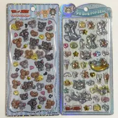 トムとジェリー　ボンボンドロップシール　プチドロップステッカー