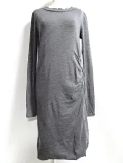 【美品】BRUNELLO CUCINELLIブルネロクチネリワンピース42グレー