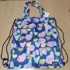 新品 　ムーミン 2WAY ナップサック　手提げ