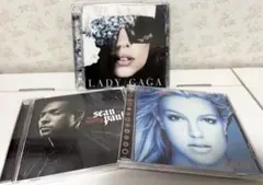 Lady Gaga/ショーン・ポール/ブリトニー・スピアーズCDアルバムセット