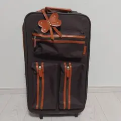 ananブラウン キャリーケース 、小旅行に