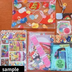 数量限定復活❤︎アメリカンポップ♡紙モノおすそ分け♡ジェリービーンズポーチセット①