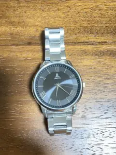 (値下げしました)LANCETTI シルバー アナログ腕時計