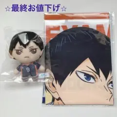 ハイキュー!! セガラッキーくじ　影山飛雄　ぬいぐるみ　マスコット　マルチクロス