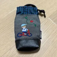 美品 ファミリア ジェルケース BK