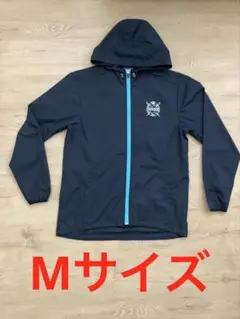 DUARIG フード付きナイロンジャケット Mサイズ ネイビー