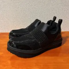 ❀試着のみ ヌーディウォーク 22.5cm 黒 ブラック 管理番号：②
