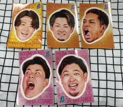 ファイターズ　顔ステッカー　セット