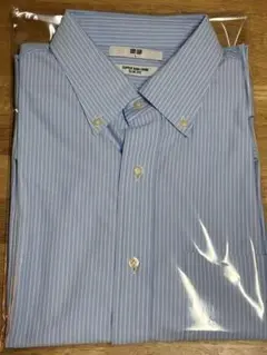 UNIQLO スーパーノンアイロン スリムフィット シャツ L