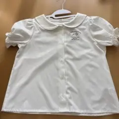 ALGY 半袖ブラウス　白　160 丸襟　美品