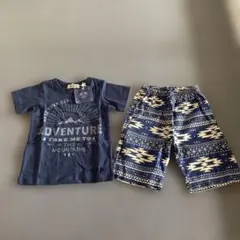 新品未使用　メイクユアデイ　Tシャツとハーフパンツセット　パジャマ　110㎝