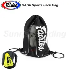 Fairtex フェアテックス ムエイタイ グローブバッグ ジムバッグ ブラック