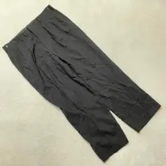 サカゼン ウールスラックス ブラック ワイドパンツ 日本製L