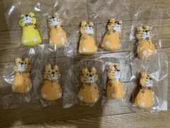 10個　とら 人形 ハンドメイド ぬいぐるみ 虎