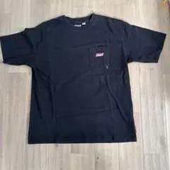 Coleman ブラック 半袖Tシャツ