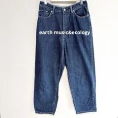 earth music&ecology/ワイドレッグ デニムパンツ/3639