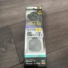 iPhone15 　カメラレンズカバー　ラスタバナナ