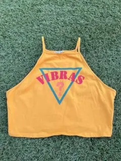 GUESS イエロー タンクトップ M