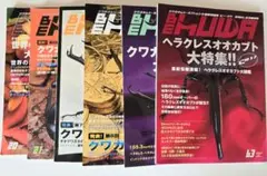 B品でもバラ売り1冊1000円！BEKUWA バックナンバーB品６冊セット売り！