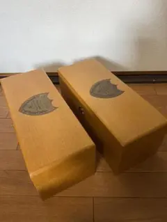 ドンペリラベイラヴェイシャンパン木箱のみ 2個 複数有り ノベルティ 小物入れ