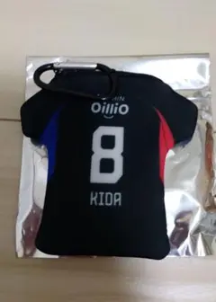 横浜Fマリノス　喜田選手　カラビナ付きポーチ