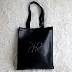 【美品】rienda Rロゴキャンバスレザー トートバッグ