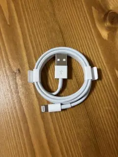 【新品未使用】USB-A to Lightningケーブル ホワイト