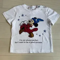 ディズニー ミッキー　Tシャツ 90 ファンタジア　ディズニーリゾート　弟子