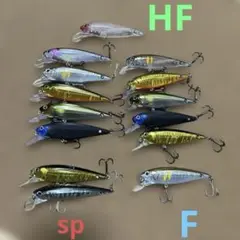 イ*ヌ様 最終　smbd ドリフトミノー　sp F HF 3種類セット 2025年最新】smbd ドリフトミノーの人気アイテム - メルカリ
