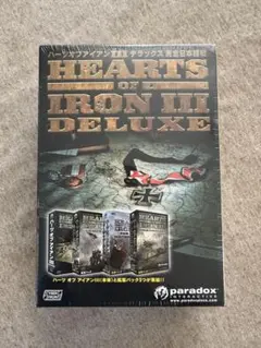 未開封:ハーツオブアイアン3デラックス 完全日本語版
