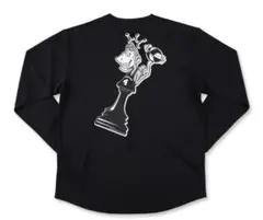 EGOZARU ON MY OWN 長袖Tシャツ ブラック