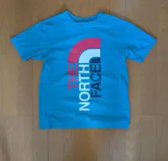 THE NORTH FACE ロゴTシャツ 青