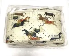 PAUL&JOE ポール&ジョー ポーチ バニティ 馬柄