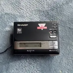 SHARP MD-MS100 ポータブルMDプレーヤー
