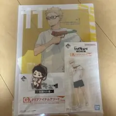 クリアファイル 11 & アクリルキーホルダーセット