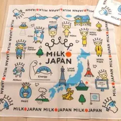 MILK 柄バンダナ2セット