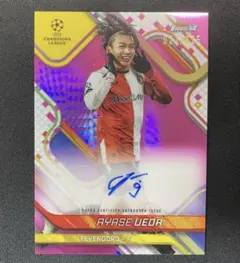 125枚限定 2024-25 Topps 上田綺世　直筆サイン　フェイエノールト