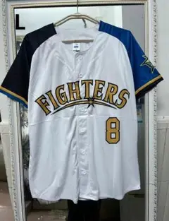 日本ハムファイターズ　#8 近藤健介 選手　ユニフォーム 20周年 L