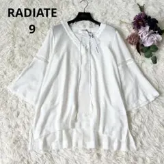 【新品タグ付】RADIATE ラディエイト ヤマダヤ 楊柳ブラウス ホワイト