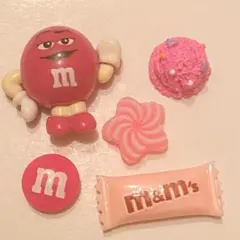 デコパーツ　カボション　Mチョコ お菓子